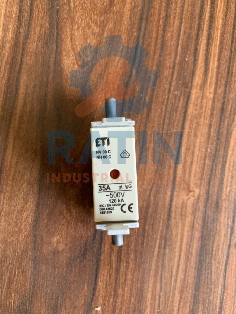 فیوز کاردی 35 آمپر 500ولت ETI تایپ 004181209